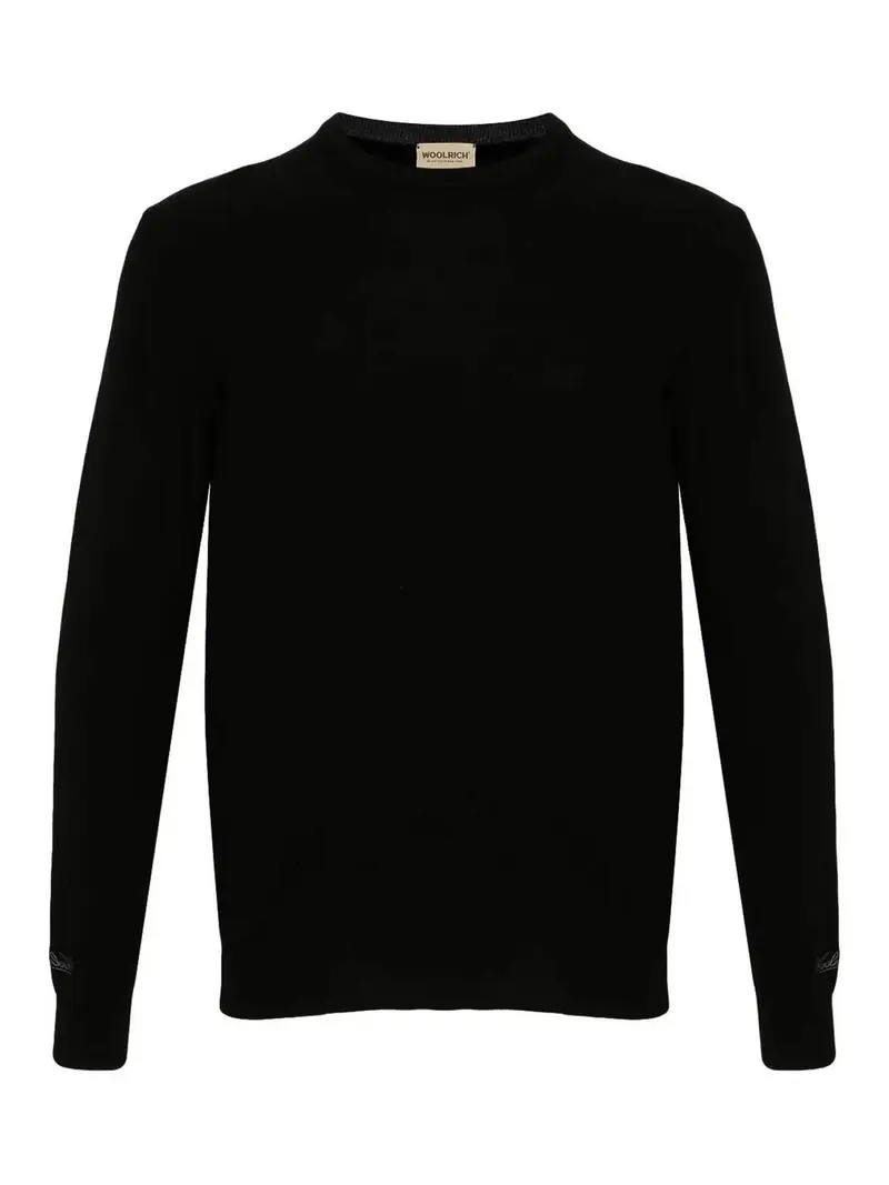 Pullover in lana Nero