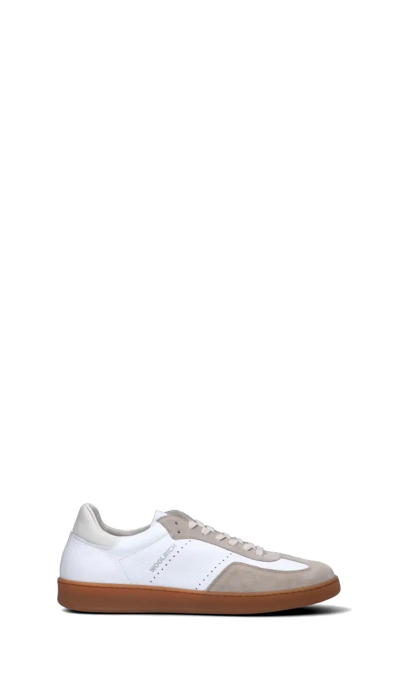 Sneaker uomo bianca/beige in pelle Vario