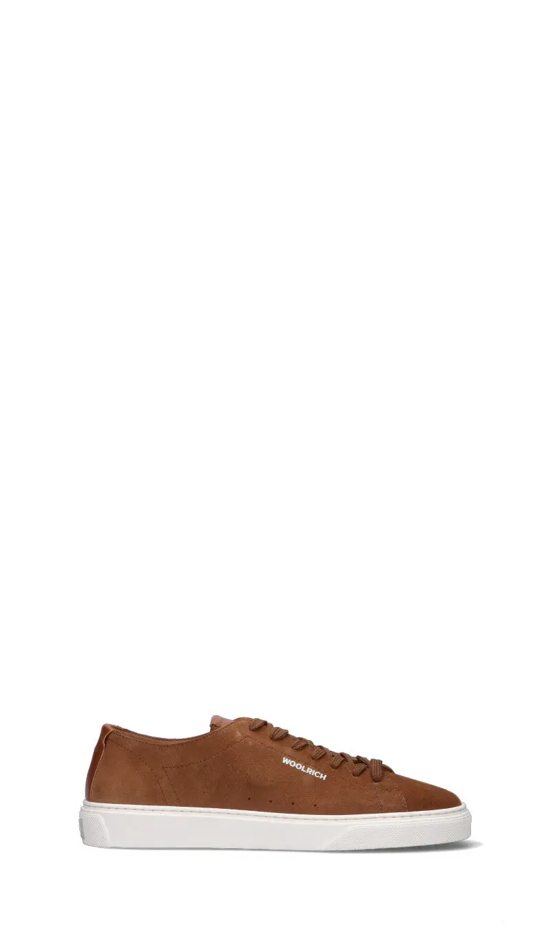 Sneaker uomo cognac in suede Vario