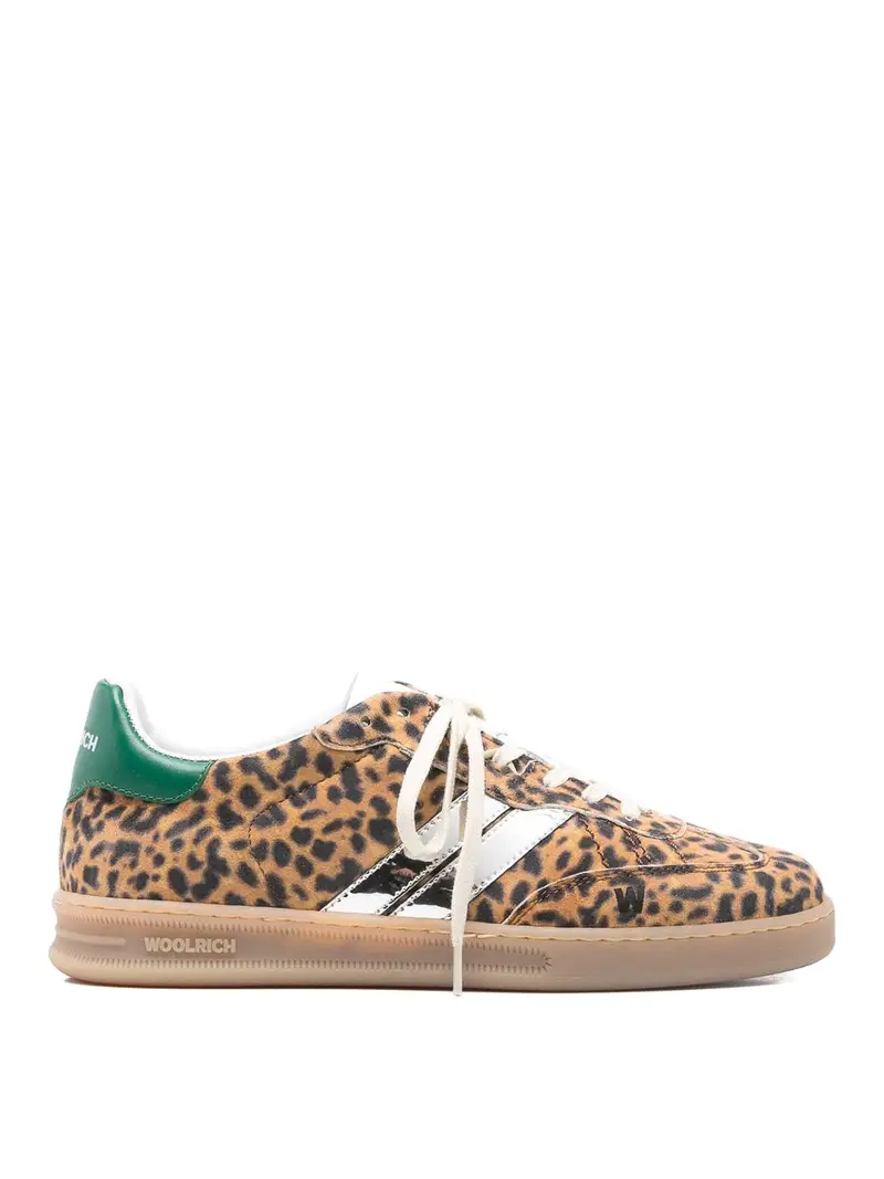 Sneakers in pelle Marrone