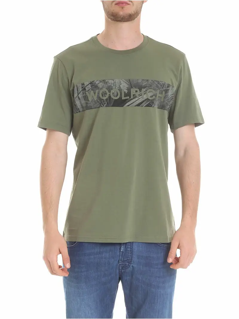 Woolrich T-shirt Verde 3357132