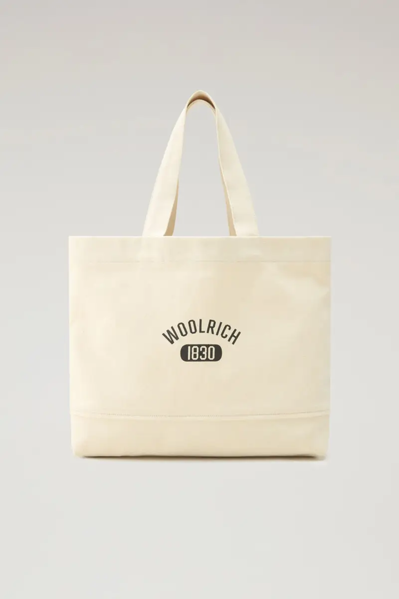 Woolrich Unisex Borsa tote Bianco Taglia ONE
