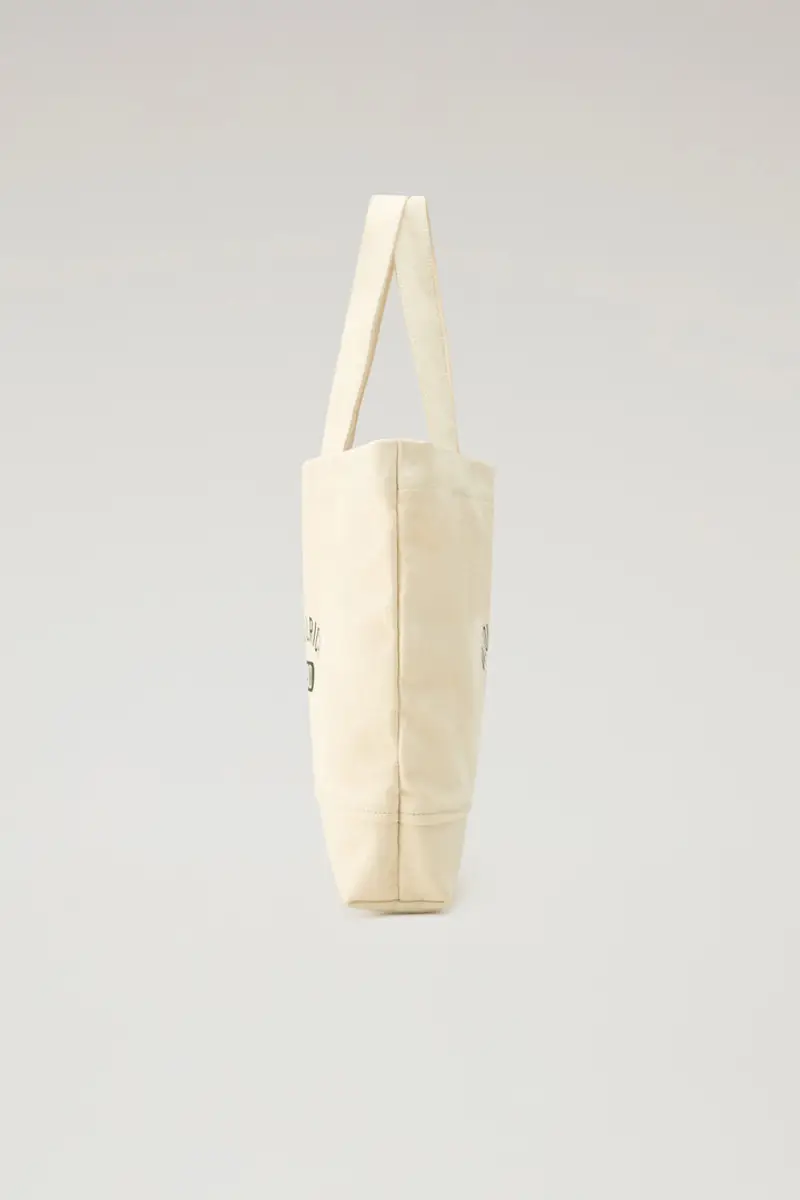 Woolrich Unisex Borsa tote Bianco Taglia ONE miniatura 2