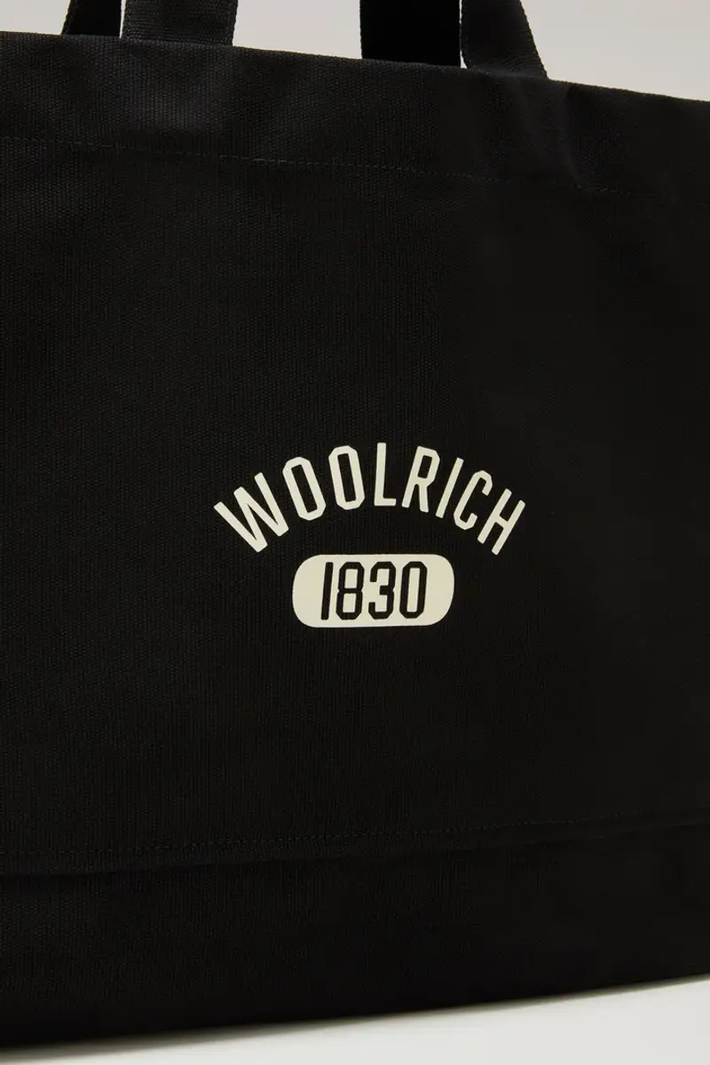 Woolrich Unisex Borsa tote Nero Taglia ONE miniatura 3
