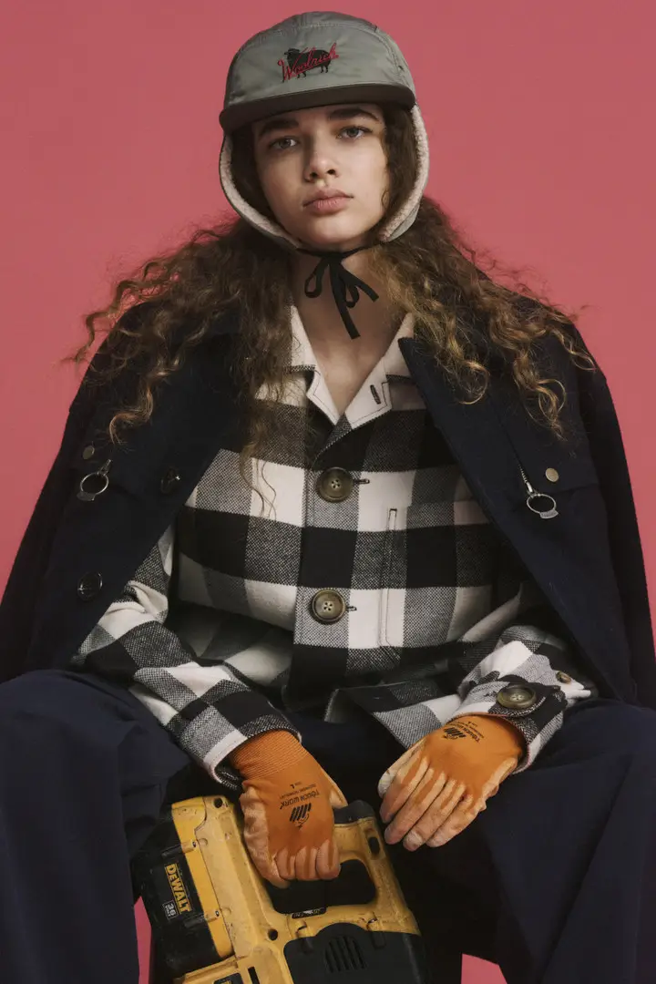 Unisex Cappellino con paraorecchie Verde Sage miniatura 3