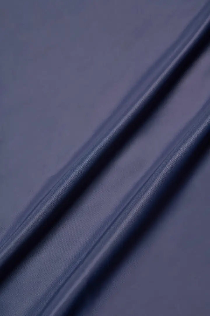 Unisex Giacca Fishing in tessuto satinato con cappuccio con visiera Blu Sax miniatura 2