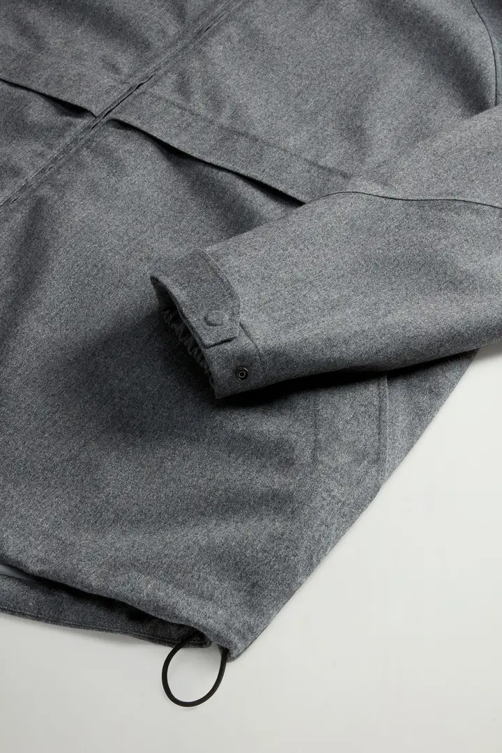 Unisex Giacca in pura lana vergine italiana by Todd Snyder Grigio Medium Grey Melange miniatura 2