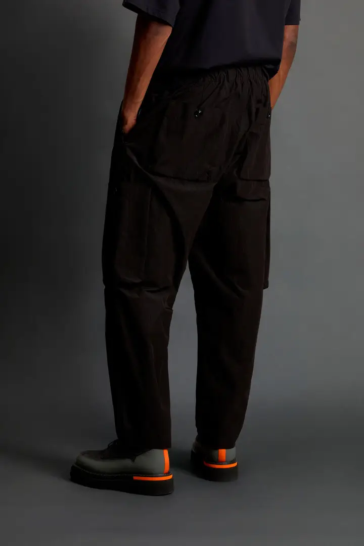 Unisex Pantaloni in misto cotone e nylon Olmetex by Todd Snyder Nero Black miniatura 2