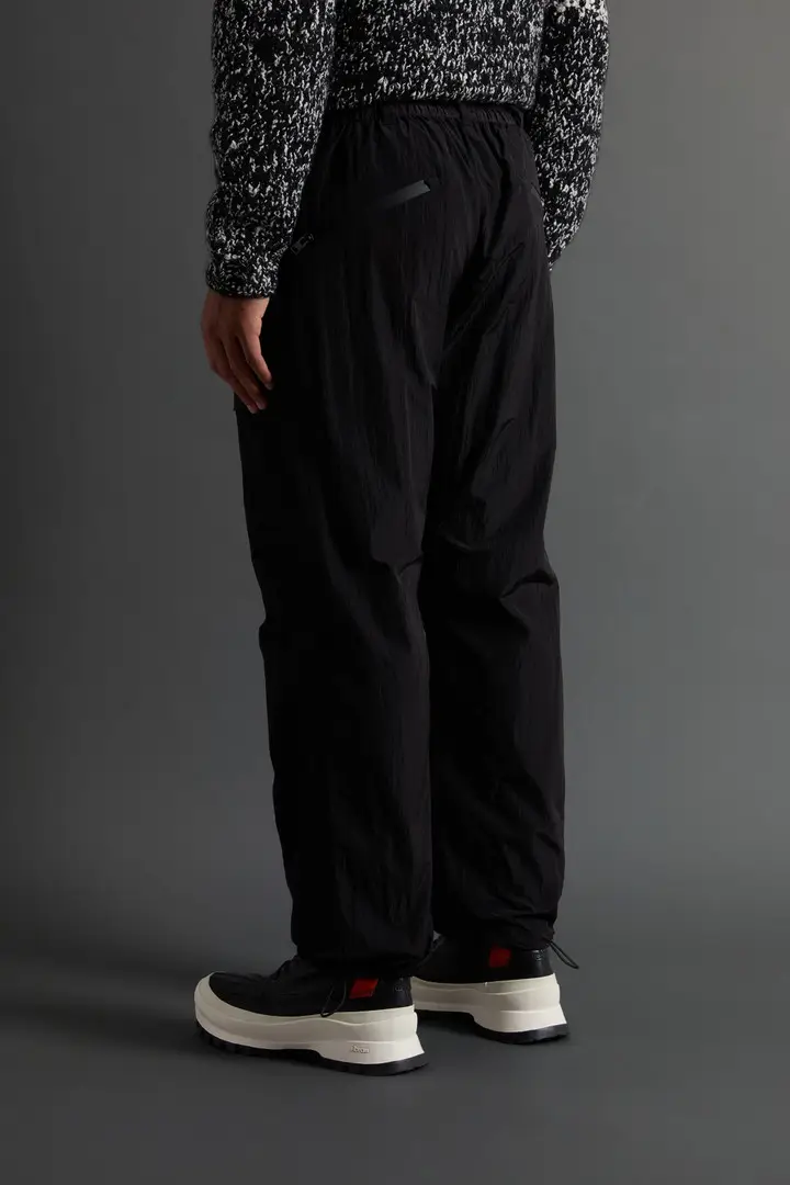 unisex Pantaloni in nylon Ripstop by Todd Snyder Nero Black miniatura 2
