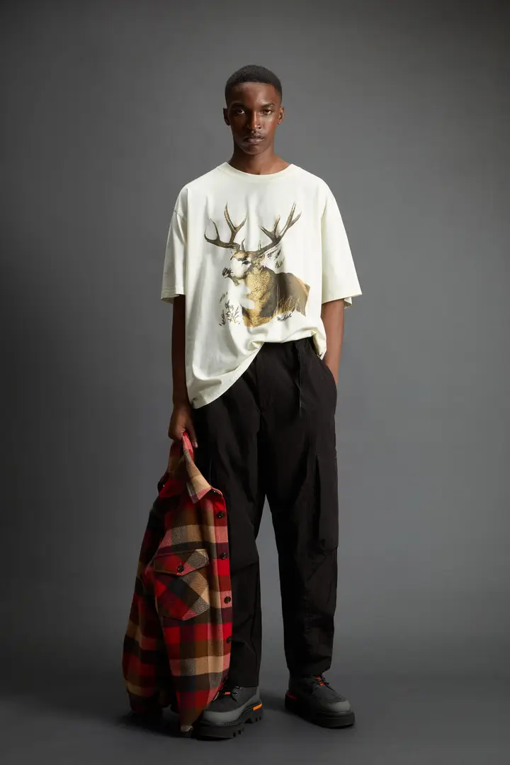 Woolrich T-shirt Bianco 3209624 miniatura 2