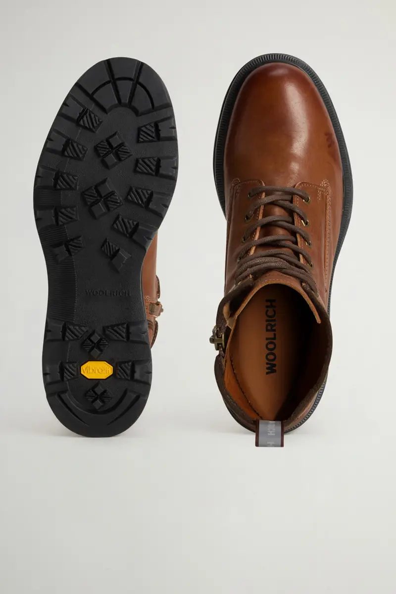 Woolrich Uomo Anfibi Grove in vacchetta Marrone Taglia 39 miniatura 3