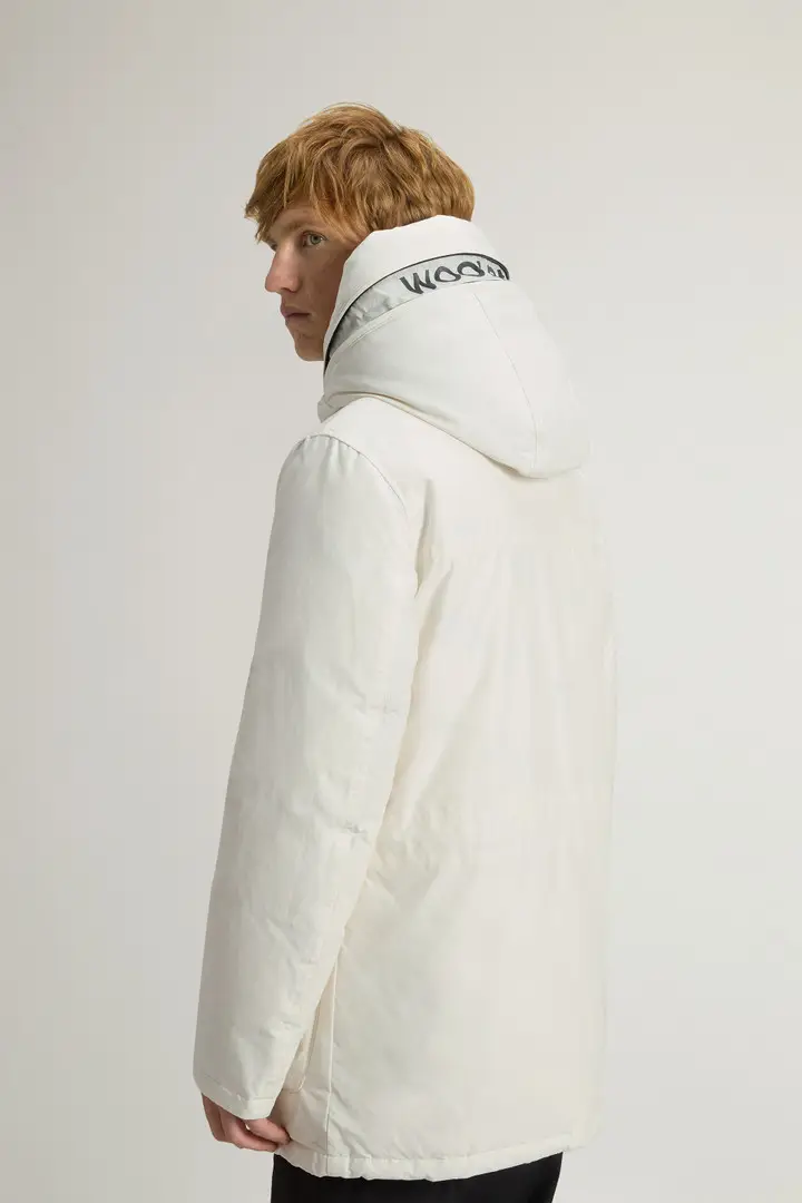 Woolrich Parka Uomo Bianco 3340577 miniatura 3