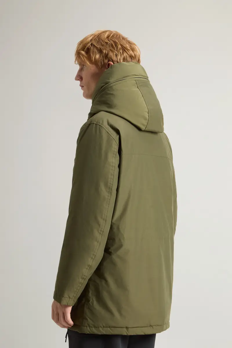 Woolrich Parka Uomo Verde 2002592 miniatura 2