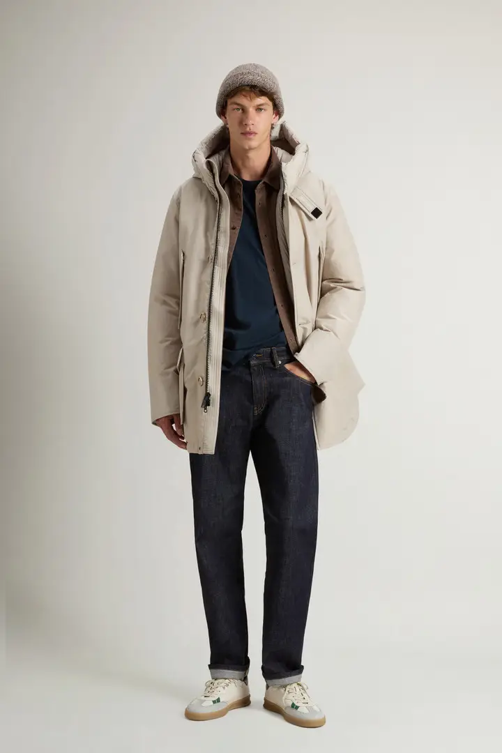 Woolrich Parka Uomo Beige 4237485