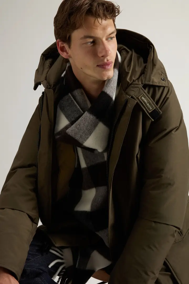 Woolrich Parka Uomo Verde 4237479 miniatura 3