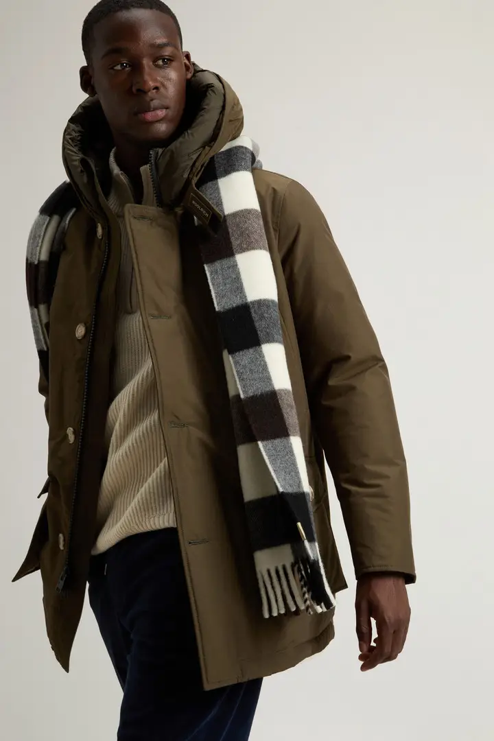 Woolrich Parka Uomo Verde 4317520 miniatura 3