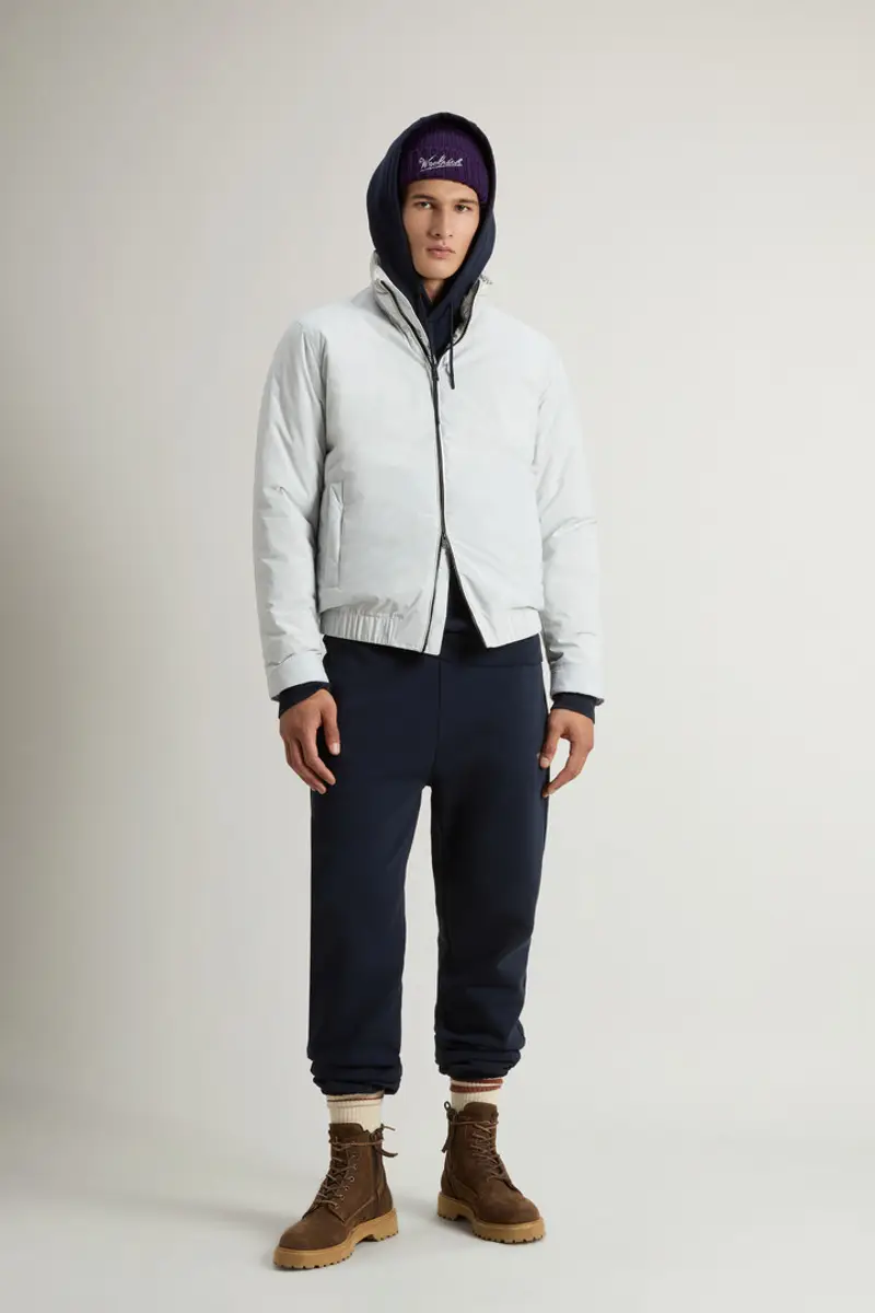 Uomo Bomber Cloud imbottito Grigio Dry Gray