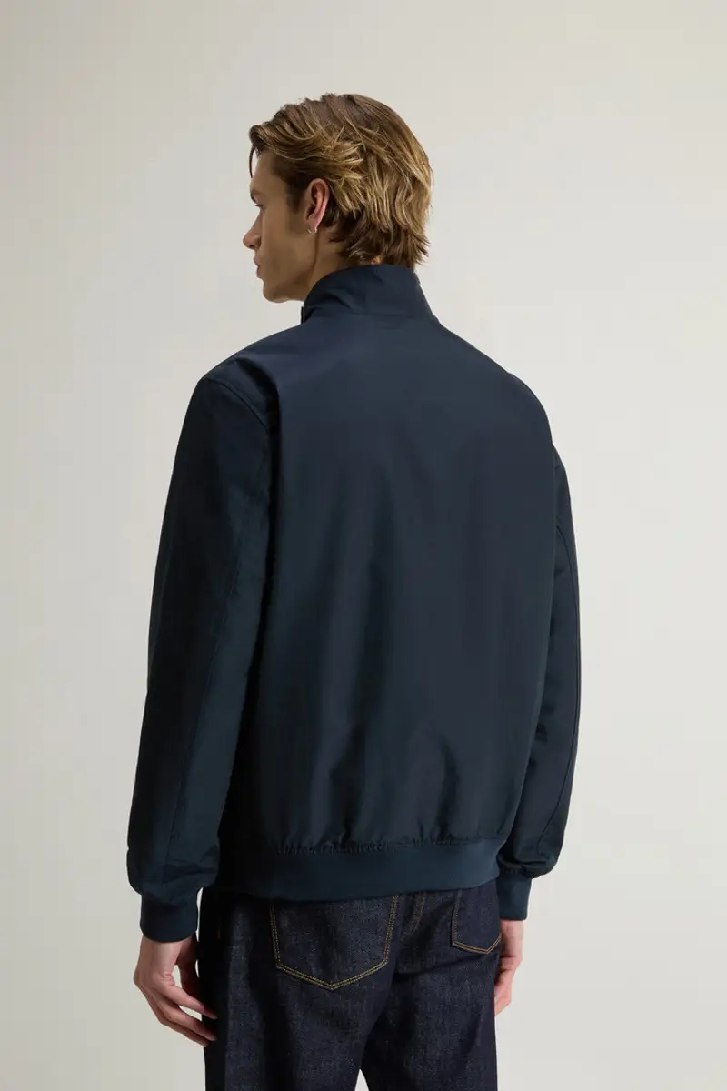 Woolrich Uomo Bomber Cruiser in Light Ramar Blu Taglia XS miniatura 2