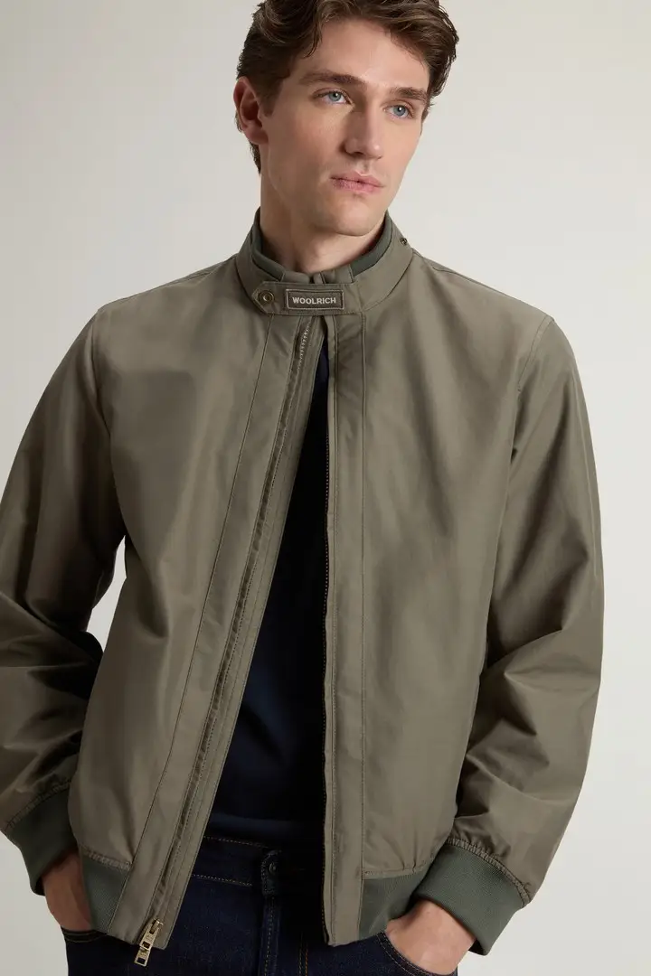 uomo Bomber Lewis in Light Ramar Marrone Smokey Olive miniatura 3