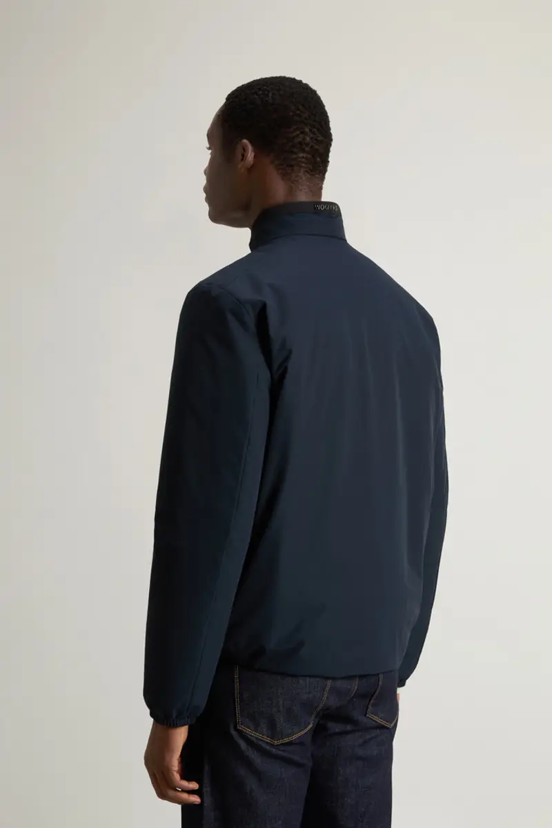 Woolrich Uomo Bomber Sailing in tessuto a due strati Blu Taglia XS miniatura 2