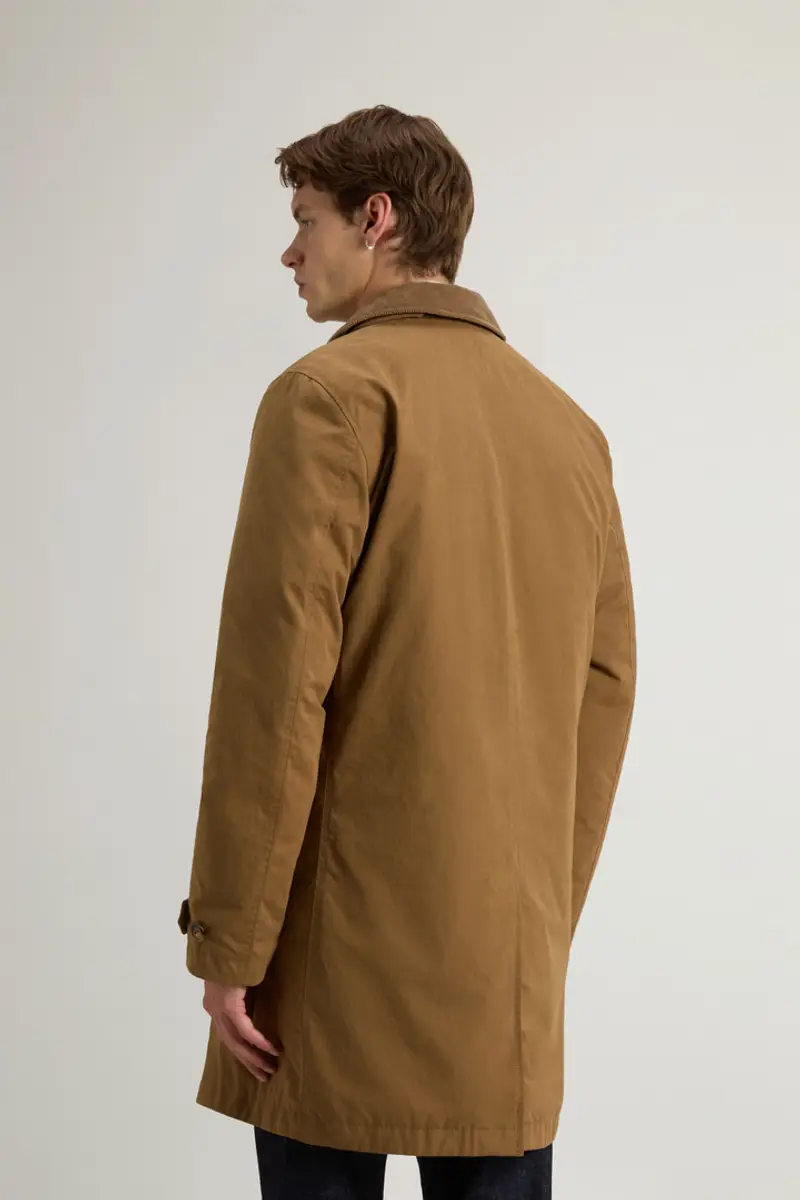 Uomo Cappotto 2 in 1 in Mountain Cloth Marrone Coffee miniatura 2