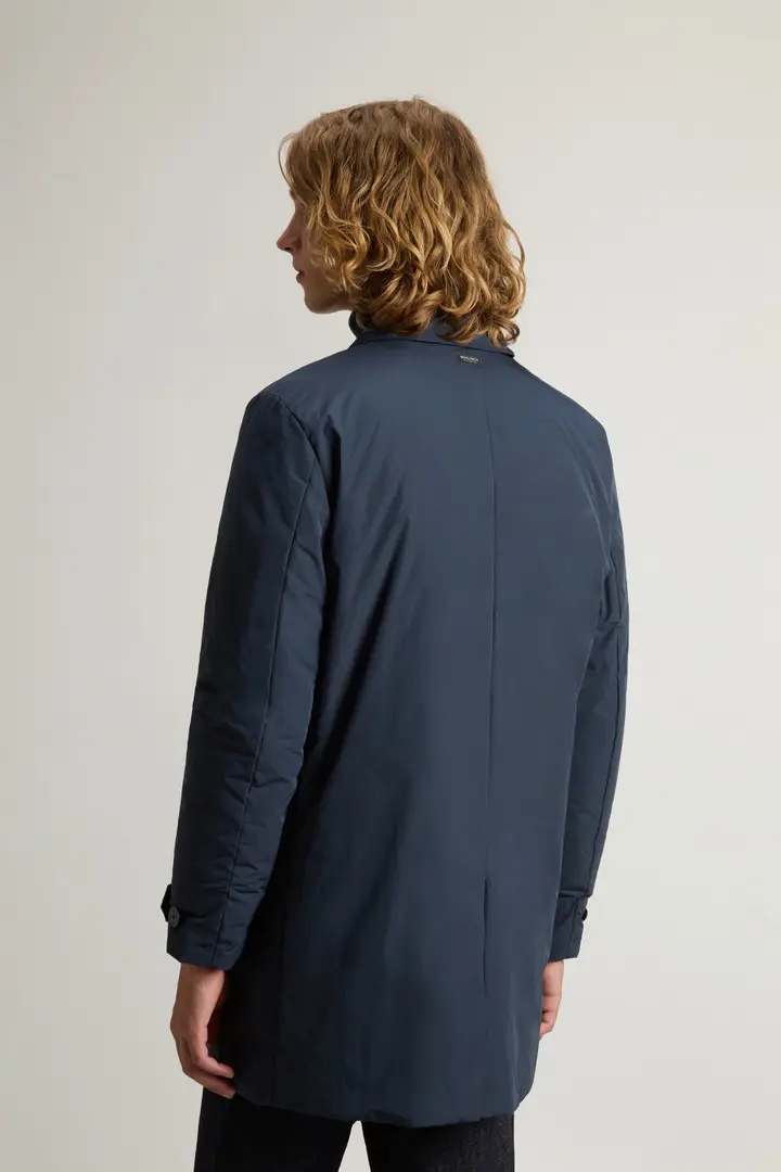 Uomo Cappotto tinto in capo in Peached Urban Touch Blu Melton Blue miniatura 2