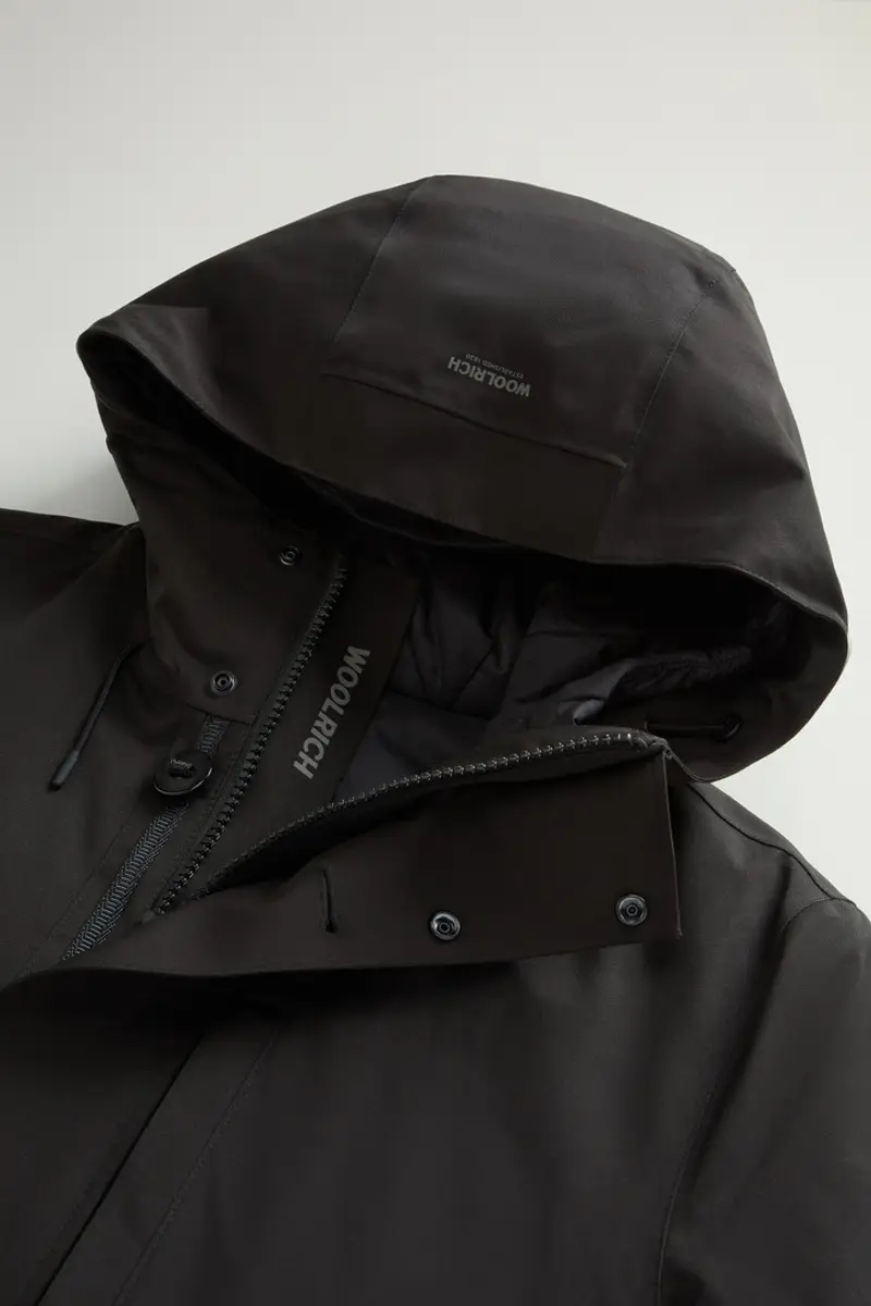 Uomo Cappotto Weaver 3 in 1 con giacca interna double face Nero Black miniatura 2