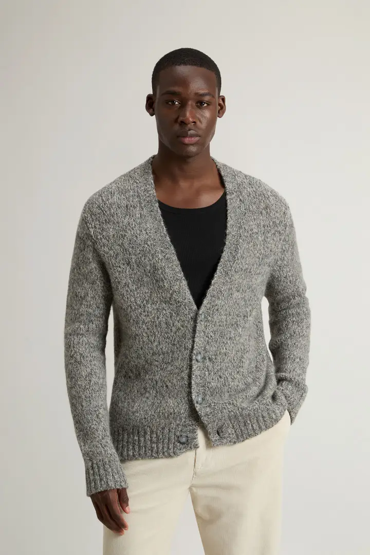 Woolrich Cardigan Uomo Grigio 2720084