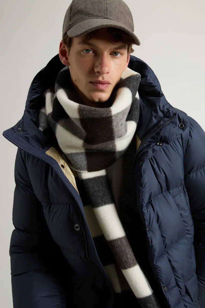 Woolrich Parka Uomo Blu 2414705 miniatura 3