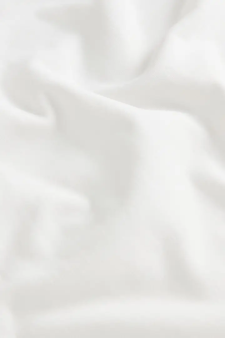 uomo Felpa con cappuccio in puro cotone con macro logo sul retro Bianco Arctic White miniatura 2