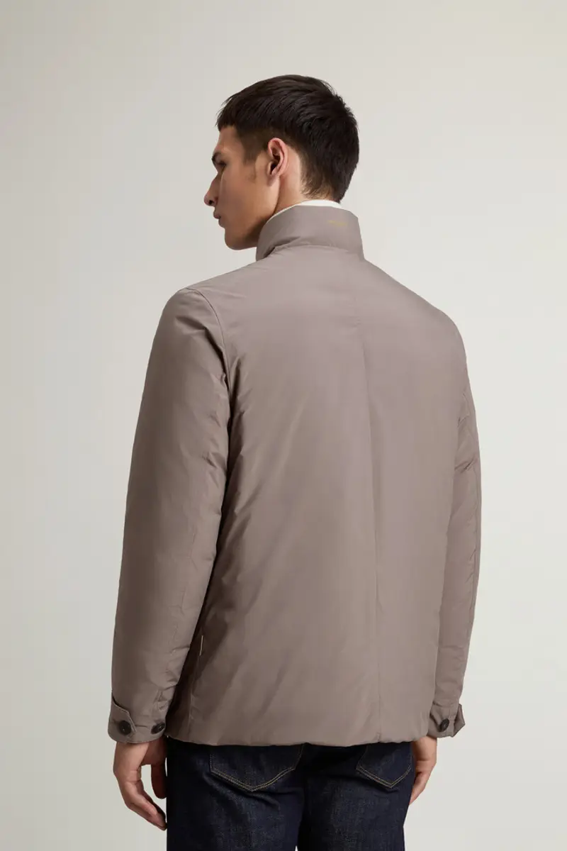 Woolrich Uomo Giacca Cloud con collo alto Marrone Taglia XS miniatura 2