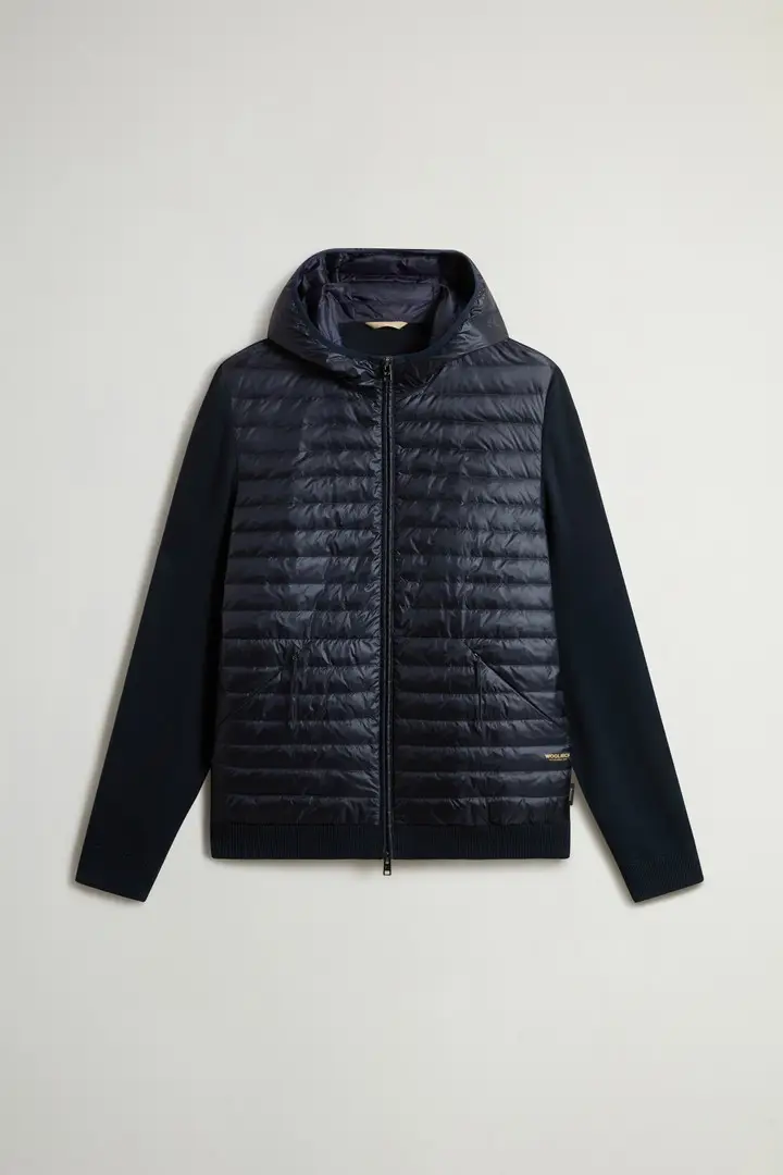 uomo Giacca ibrida Allen in nylon ripstop Blu Melton Blue