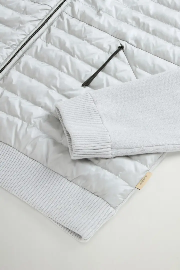 uomo Giacca ibrida Allen in nylon ripstop Grigio Harbor Mist miniatura 2