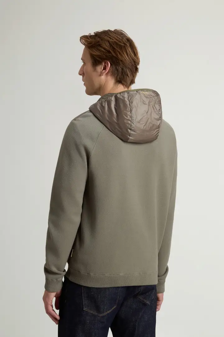 uomo Giacca ibrida Allen in nylon ripstop Verde Smokey Olive miniatura 3