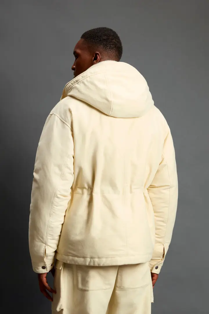 Uomo Giacca in cotone elasticizzato by Todd Snyder Bianco Milky Cream miniatura 2