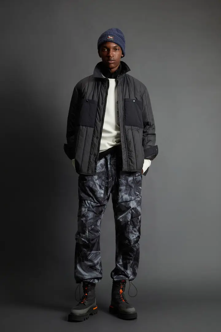 Uomo Giacca in nylon Ripstop Olmetex by Todd Snyder Nero Black