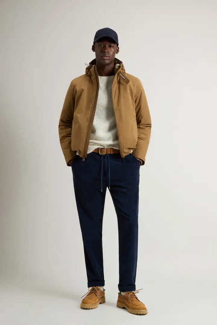 Uomo Giacca Pacific in Mountain Cloth Marrone Coffee