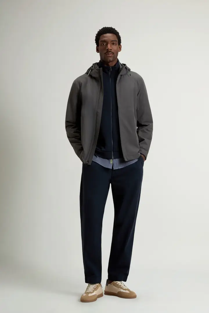 uomo Giacca Pacific in tessuto a due strati Grigio Grey Shadow