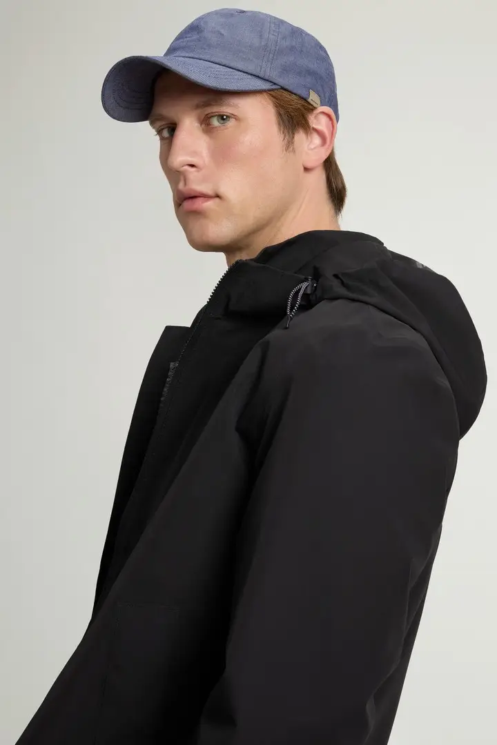 uomo Giacca Pacific in tessuto a due strati Nero Black miniatura 3