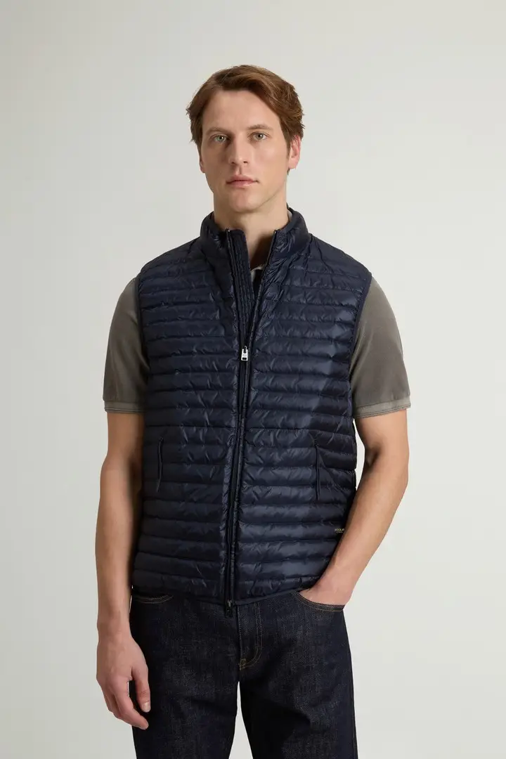 Woolrich Gilet Uomo Blu 4237517 miniatura 2