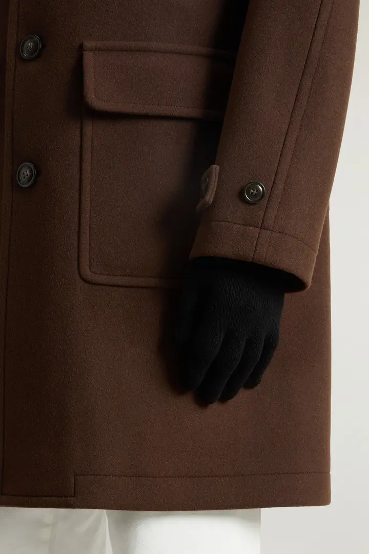 Woolrich Guanti Uomo Nero 2518933 miniatura 3