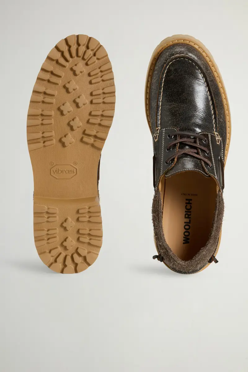 Woolrich Mocassini Uomo Nero 2414801 miniatura 3