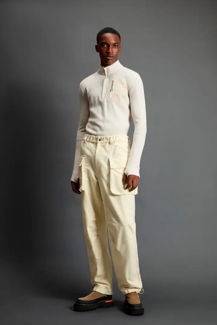 Uomo Pantaloni in cotone elasticizzato by Todd Snyder Bianco Milky Cream