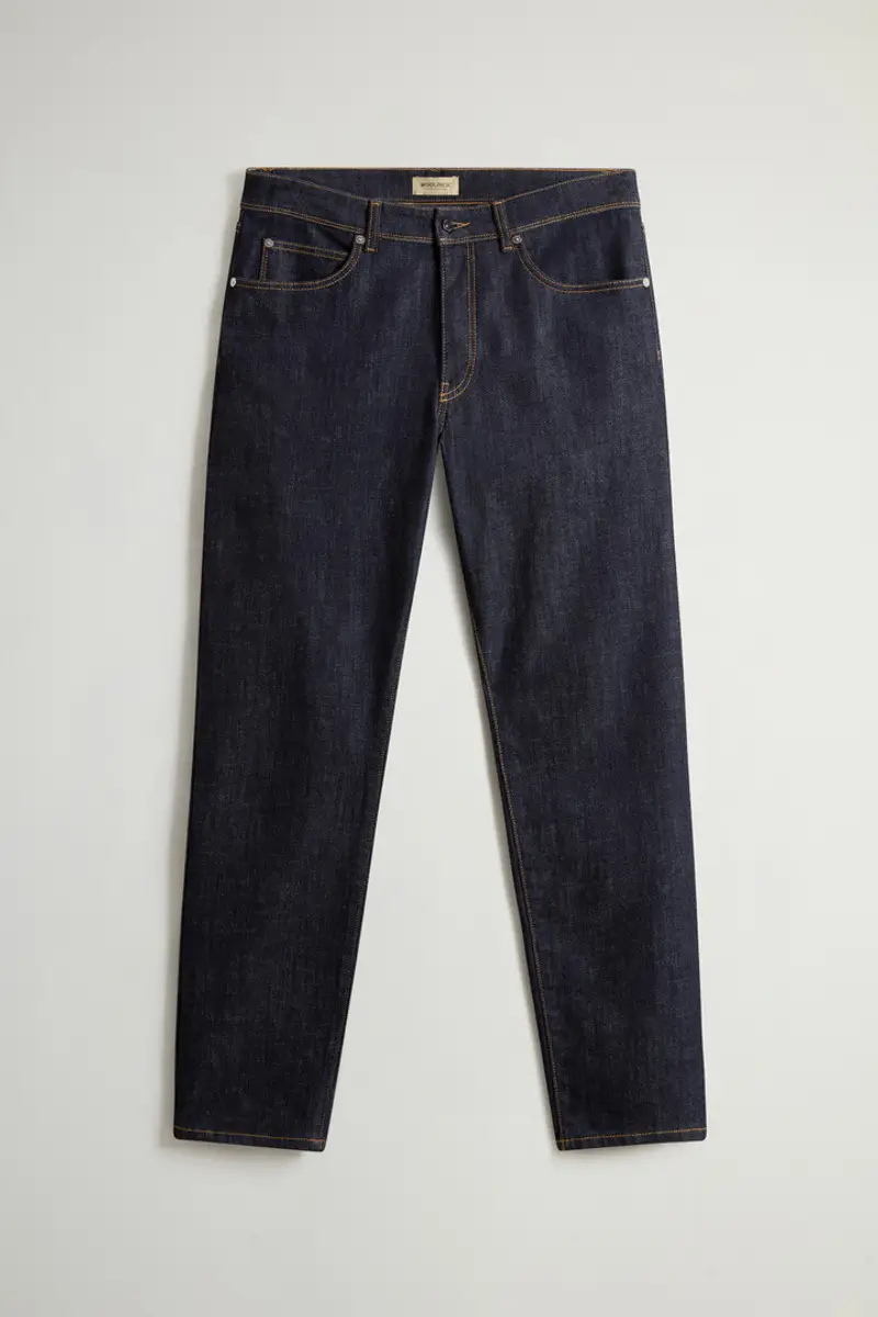 Woolrich Uomo Pantaloni in denim elasticizzato Blu Taglia 29 miniatura 2