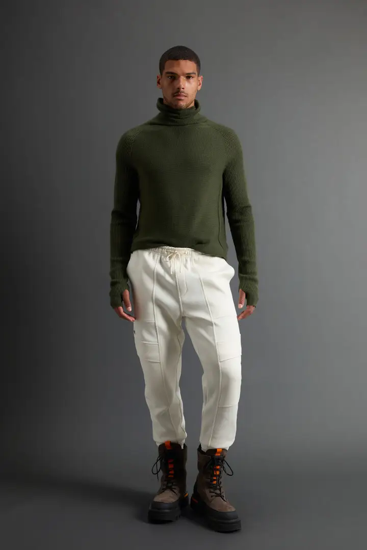 uomo Pantaloni in misto cotone e nylon by Todd Snyder Beige Cream