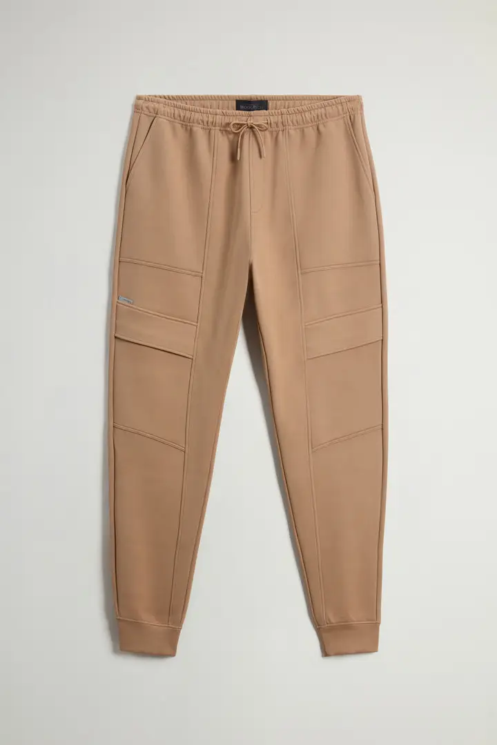 uomo Pantaloni in misto cotone e nylon by Todd Snyder Marrone Camel miniatura 3