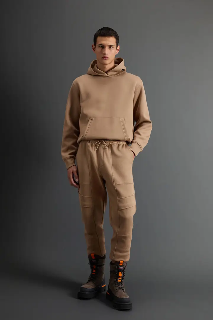 uomo Pantaloni in misto cotone e nylon by Todd Snyder Marrone Camel