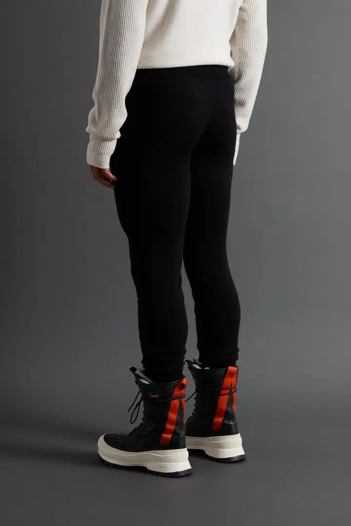 uomo Pantaloni in pura lana Merino by Todd Snyder Nero Black miniatura 2