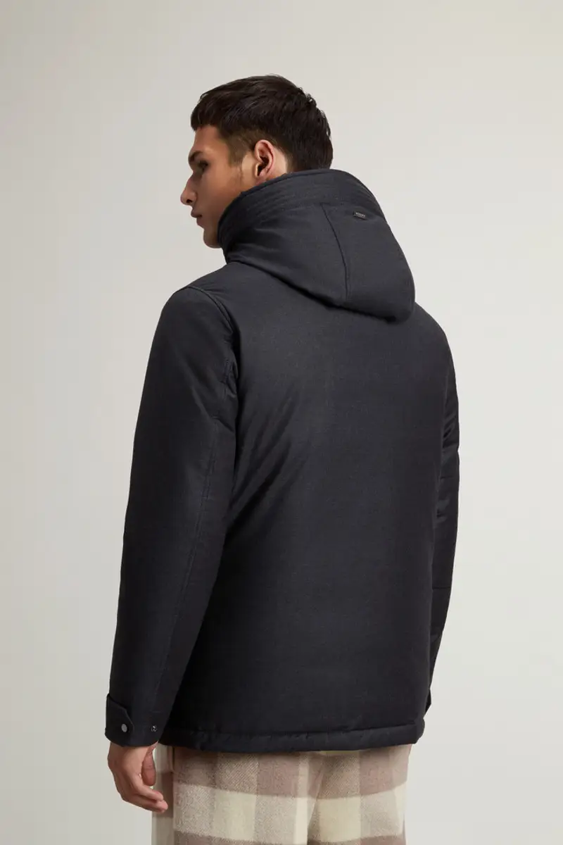 Woolrich Parka Uomo Nero 2414688 miniatura 2