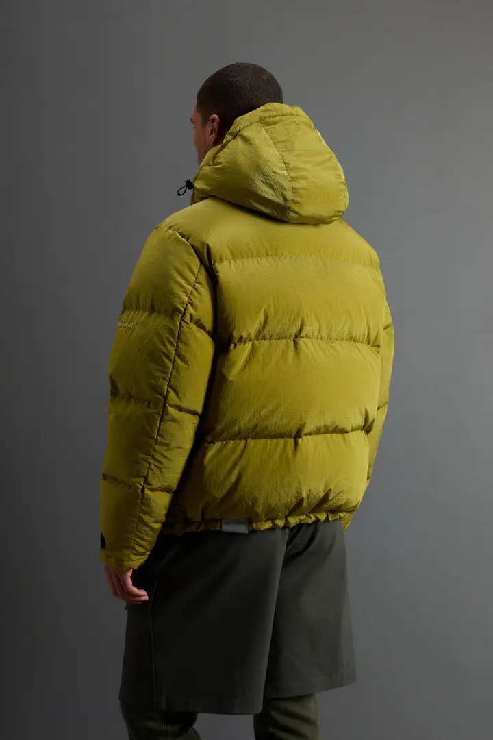 Woolrich Parka Uomo Giallo 4176258 miniatura 2